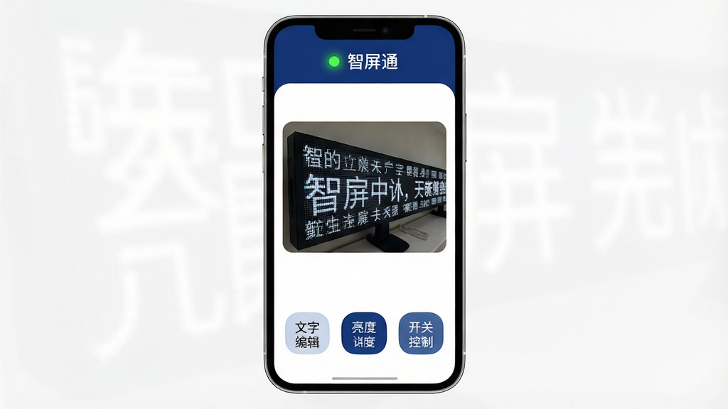 һ���ֻ���Ļ�Ľ���չʾͼ�����������ǡ�����ͨ��App�������棬�������豸����״ָ̬ʾ�ƣ��м���LED��ĻԤ��������ʾ�Ź������֣��ײ����������ֱ༭�����ȵ��ڡ����ؿ����������ܰ�ť�����岼��������������ɫ�Ͱ�ɫΪ��ɫ����������ִ���ͼ��Բ�󣬻��ʸɾ��޶���Ԫ��