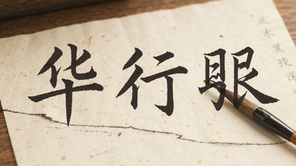 华文行楷