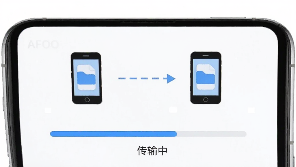 一个手机屏幕显示