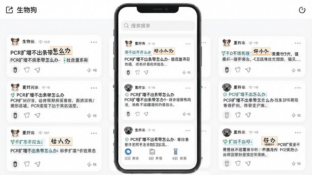�����ǡ����ﹷ�������ڵ������ʴ�����ͼ��񣬲���Ϊȫ��չʾ�����б����Ű��϶������������м������ӿ�Ƭ������Ǽ����ƶ���UI��ƣ�ϸ�������ӱ��������PCR��������������ô�족�����֣�����Ϊ���ף����ʸɾ������޶���Ԫ��