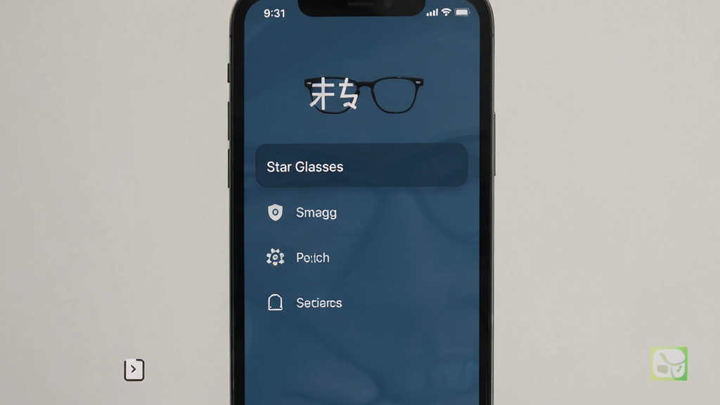 Star Glasses �޹����ˬ���棬�ֻ���Ļ��ʾ���Ĺ��ܲ˵���û�й�����͵���������Ϊ��ɫ�����񣬲��ָɾ����䣬���������޶���Ԫ��