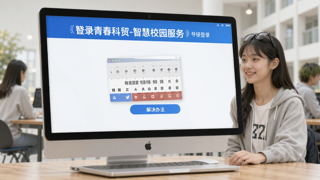 青春科贸-智慧校园服务登录报错提示及解决办法