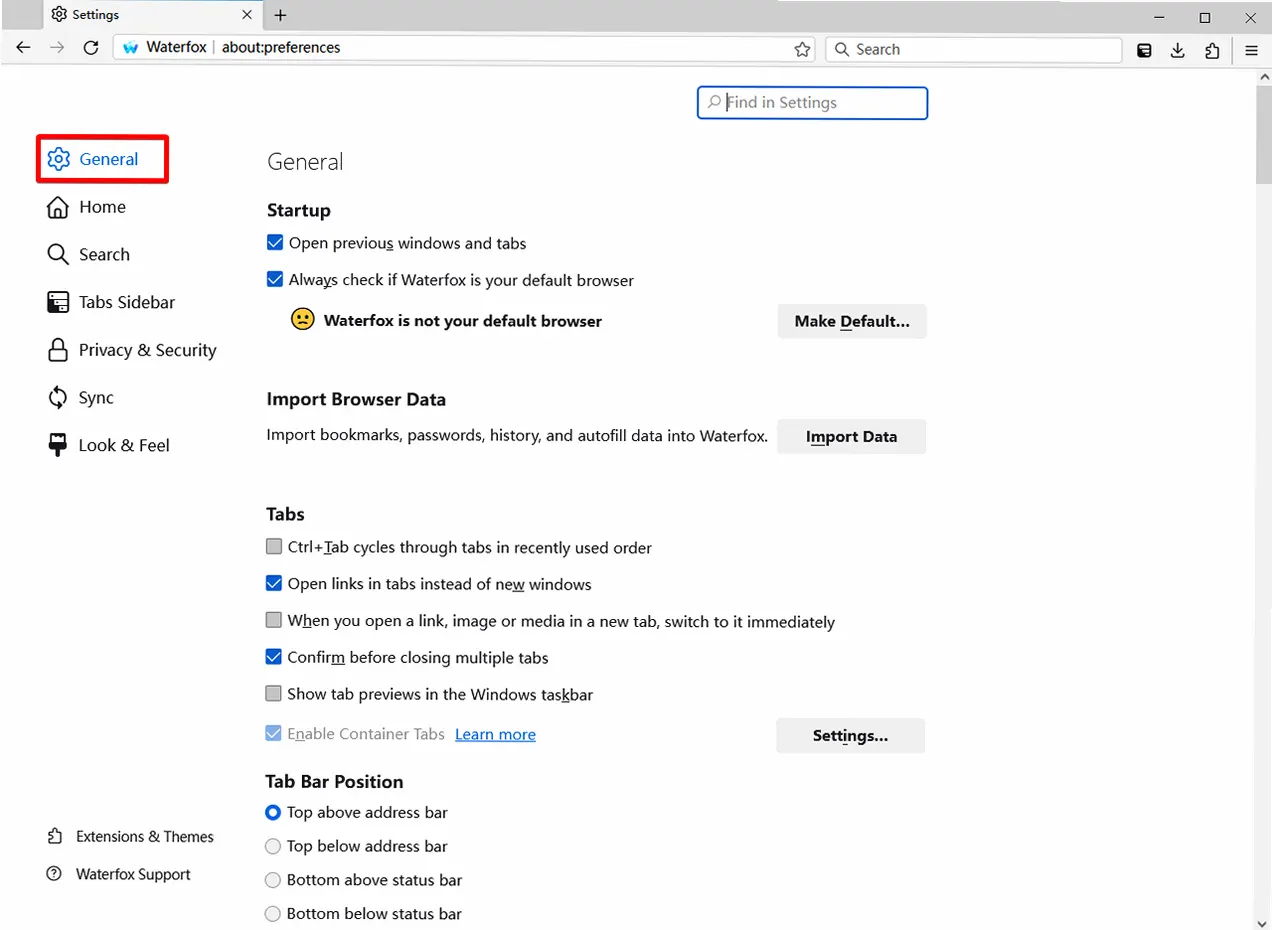 Waterfoxˮ����������԰�v6.7.2 ���°�