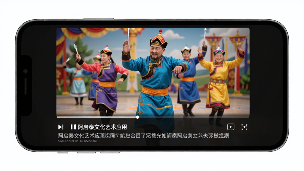 ����̩�Ļ�����Ӧ�õ���Ƶ���Ž��棬�ֻ�������ʾһ���ɹ�����������Ƶ����������ɫ�����ޣ����ſ�������࣬�·�����Ƶ����ͼ�����֣���������ɫ���������棬���רҵ�����ʸɾ��޶���Ԫ��