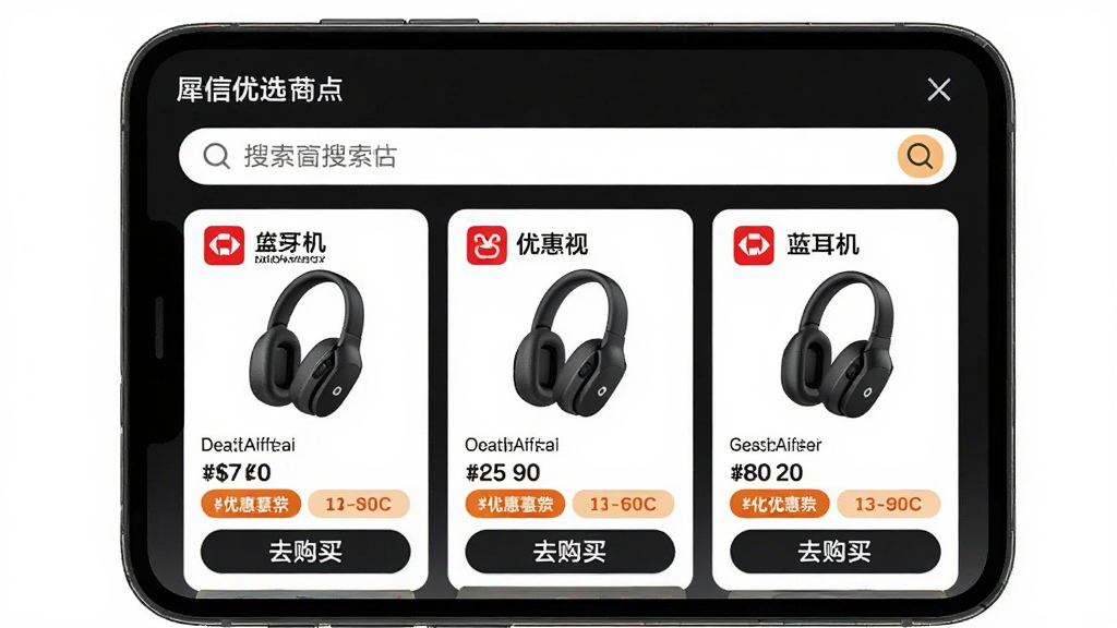 һ���ֻ�����չʾ��Ϭ����ѡ������Ʒ�ȼ۹��ܣ�������������������������Ľ��ҳ�����ֶ������������м�����������ƽ̨����Ʒ��Ƭ�������У�ÿ����Ƭ��ʾƽ̨ͼ�ꡢ��Ʒͼ���۸���Ż�ȯ���ײ��С�ȥ���򡹰�ť�������������ϸ�����������ʸɾ��޶���Ԫ��