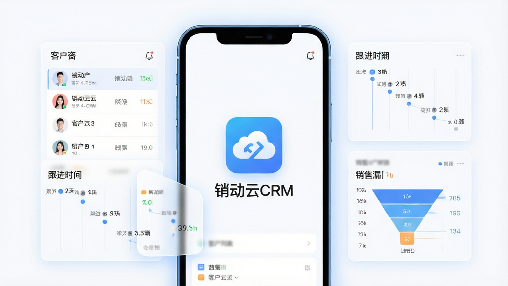������CRM ��������ȫòչʾͼ��������һ���ִ���Լ���������ֻ����棬��Ļ����������ʾ�š�������CRM����Ӧ��ͼ������ơ������ϣ��ֻ���Χ�����Ű�͸����������壬�����չʾ�ſͻ��б�������ʱ���������©��ͼ�����Ű���þ��жԳ�ʽ�����Ϊ��ƽ���Ƽ��У�ϸ�����ֻ���Ե����͵���ɫ���Σ������������������ɶ������ʸ��壬�����ɾ����޶���Ԫ�ء�