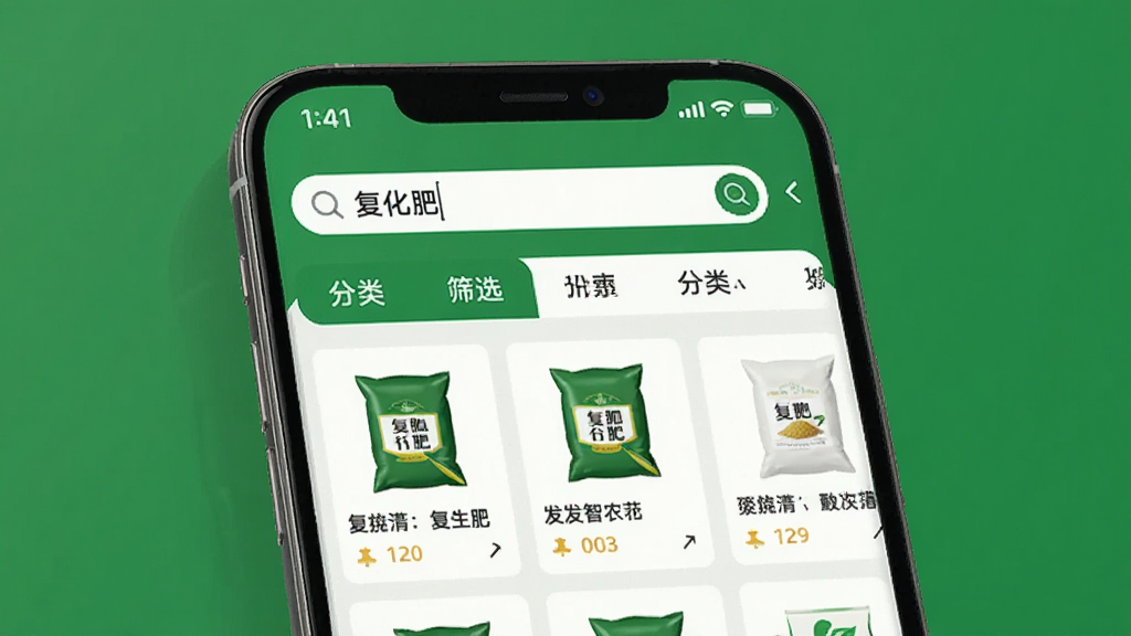 ������ũApp������ɸѡ����չʾ���ֻ���Ļ��ʾ���������롰���Ϸʡ���Ľ��ҳ�棬�����з���ɸѡ��ǩ���·�����Ʒ�б������ֺ���������ִ���࣬����ɫ��Ϊ����ϸ�����������ʸɾ����޶���Ԫ��