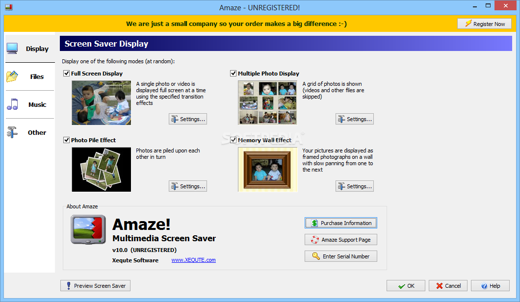 Amaze��ý������Amaze Multimedia Screen Saverv7.0.0.724 ��̬��������