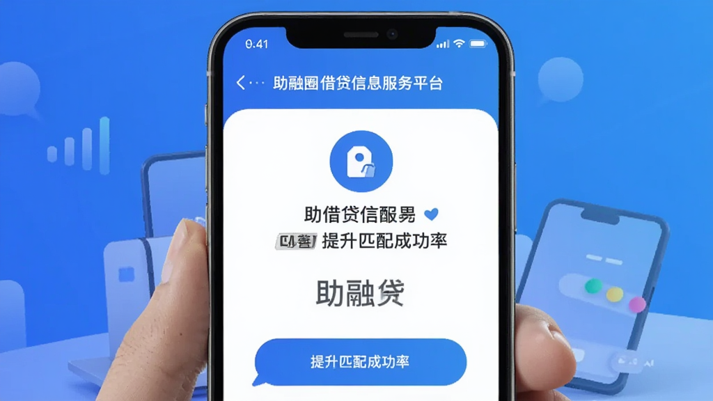 助融圈-借贷信息服务平台 完善实名资料提升匹配成功率