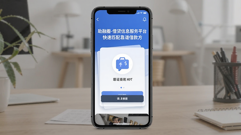 助融圈-借贷信息服务平台 快速匹配靠谱借款方操作界面