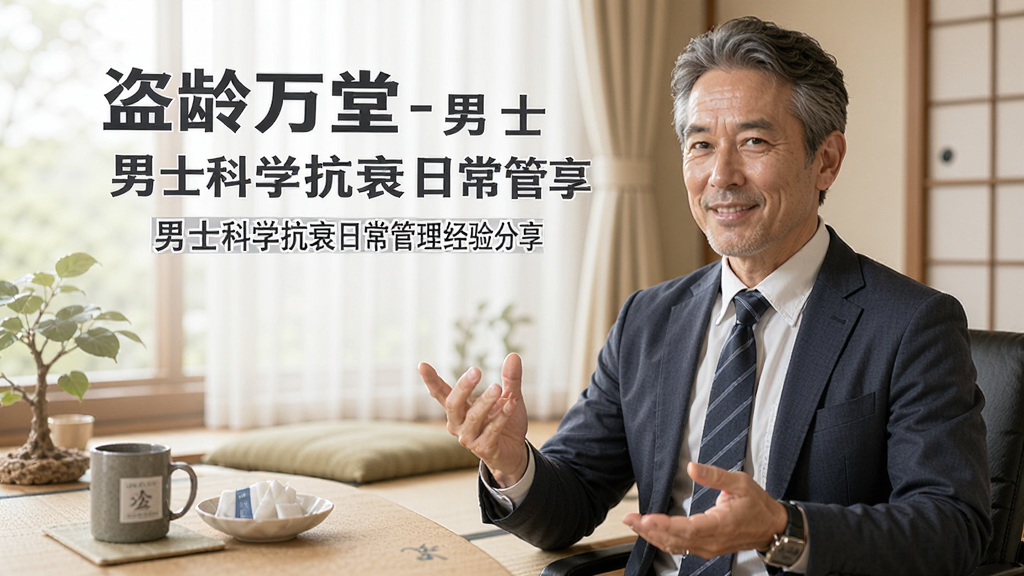 盗龄万堂-男士健康管理 男士科学抗衰日常管理经验分享配图