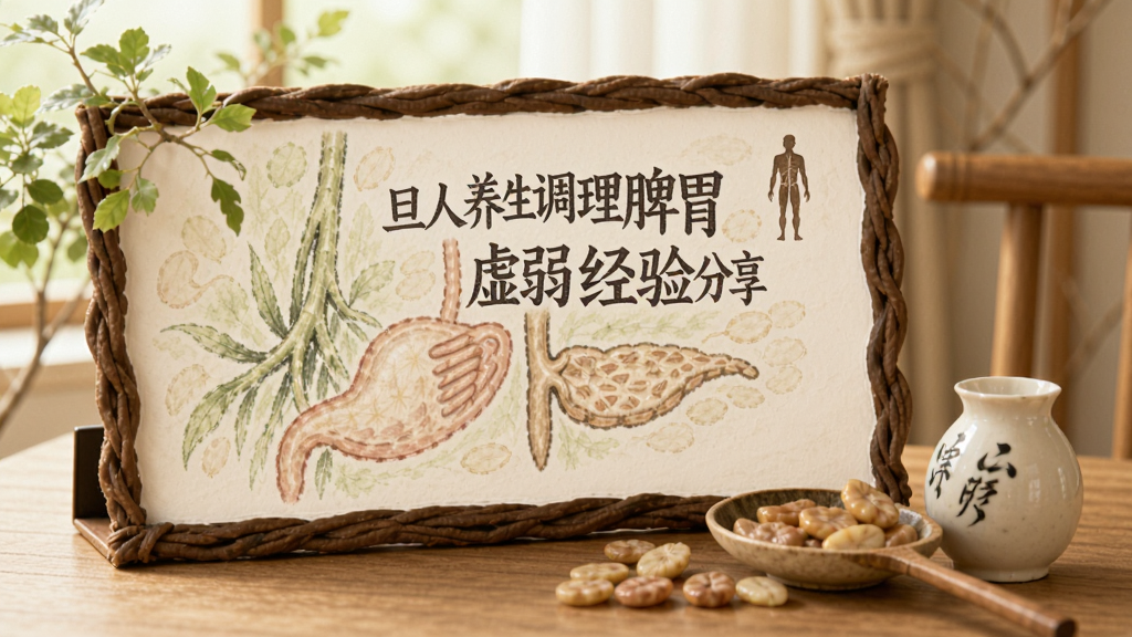 旦人养生调理脾胃虚弱经验分享配图