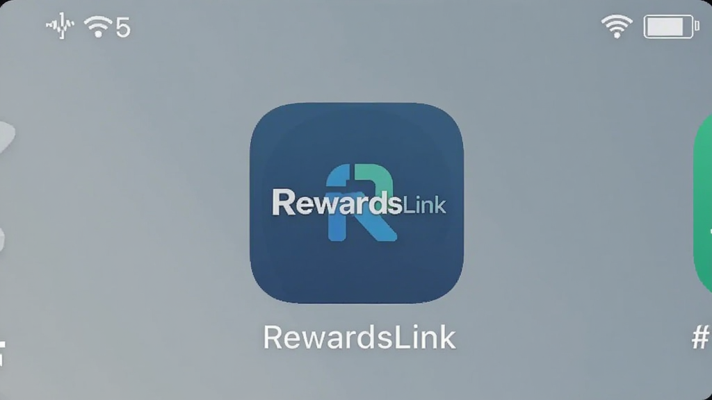 һ���ֻ������ͼ�������С�RewardsLink��Ӧ��ͼ��λ����������λ�ã�ͼ���·���ʾӦ�����ƣ������Ǽ����ֻ���ֽ���Ա��е�����ʾͼ��ʹ洢�ռ���ʾ�����廭��ɾ�������ճ��������������޶���Ԫ��