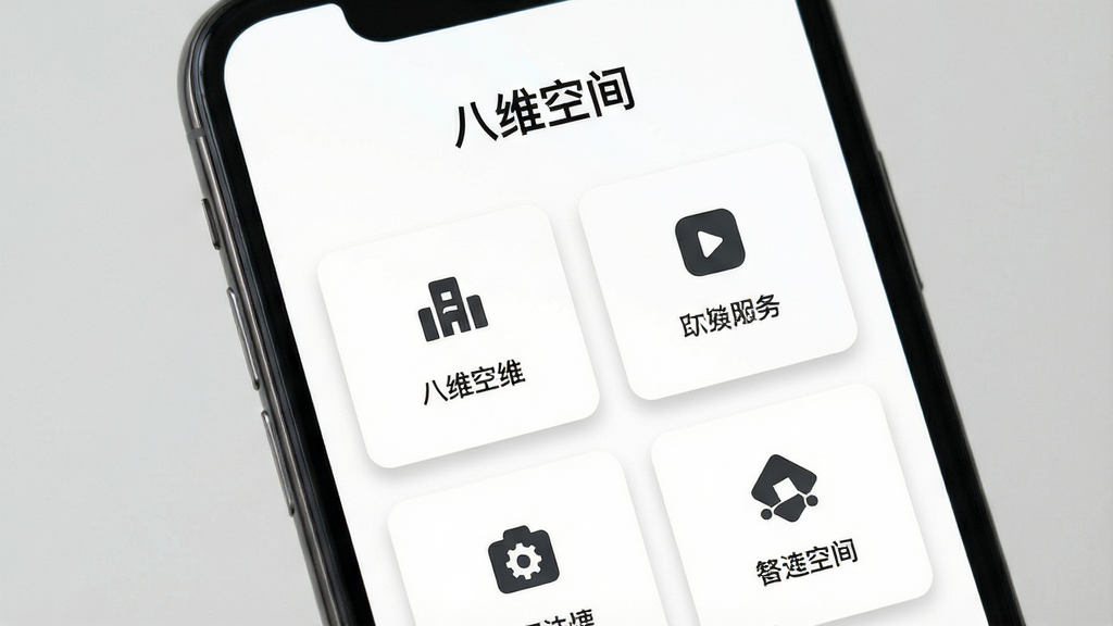 ��ά�ռ�App�ļ��������д�������������ֻ���Ļ����Ļ��չʾ�Ű�ά�ռ�App�ɾ�����ҳ�������ǡ���ά�ռ䡱�������м��Ǽ���������ڿ�Ƭ����Ƭ���м򵥵�ͼ������֣������Ǵ���ɫ��û���κι�����򵯴������ֲ��þ���չʾ������ִ���Լ��ϸ����ͼ������΢����Ӱ�������������ɾ����޶���Ԫ�ء�