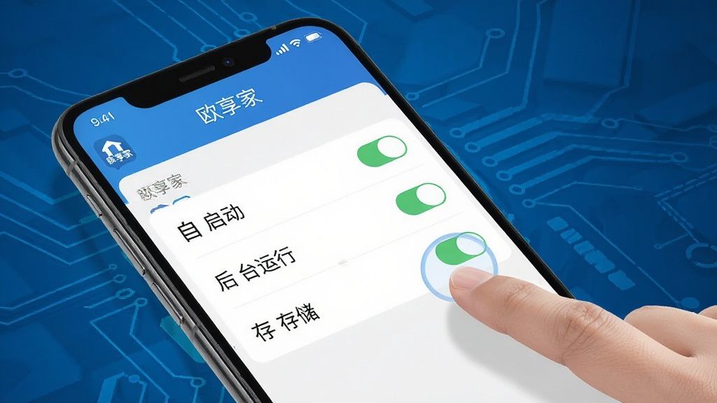 һ��չʾ�ֻ�AppȨ�����ý����ͼƬ���������ֻ���Ļ��ʾ��ŷ���ҡ�App��Ȩ�޹���ҳ�棬������������̨���С��洢��Ȩ�޿��أ��Ա�����ָ�����ʾ�⣬�����Ǽ��ĿƼ�����񣬲����������Ű����룬ϸ��ͼ����ȷ�����ʸɾ��޶���Ԫ��