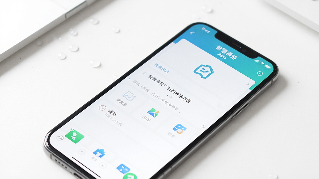 智慧得益无广告纯净界面展示图,一部手机屏幕显示智慧得益App的清爽主页面,没有任何广告横幅和弹窗,界面留白舒适,背景是极简风格的白色桌面,画质干净无多余元素