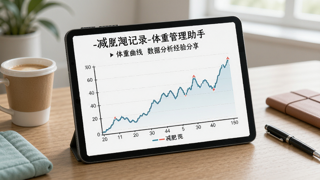 减肥记录-体重管理助手 体重曲线数据分析经验分享