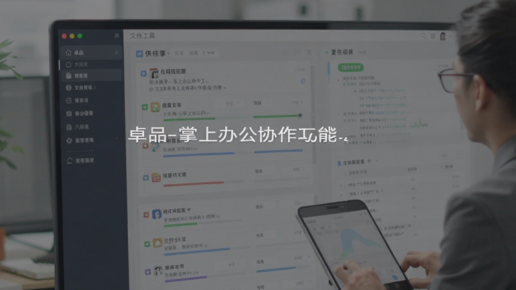 卓品-掌上办公协作工具 文件共享与在线协作功能截图