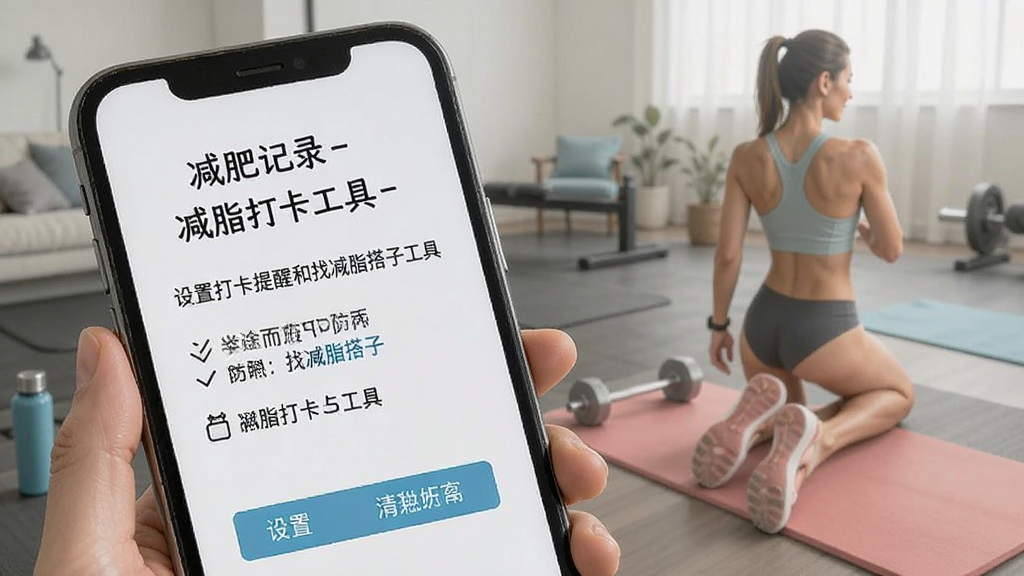 减肥记录-减脂打卡工具 设置打卡提醒和找减脂搭子 防止半途而废的技巧