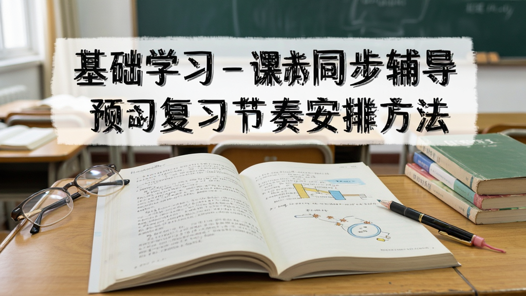 基础学习-课本同步辅导 预习复习节奏安排方法