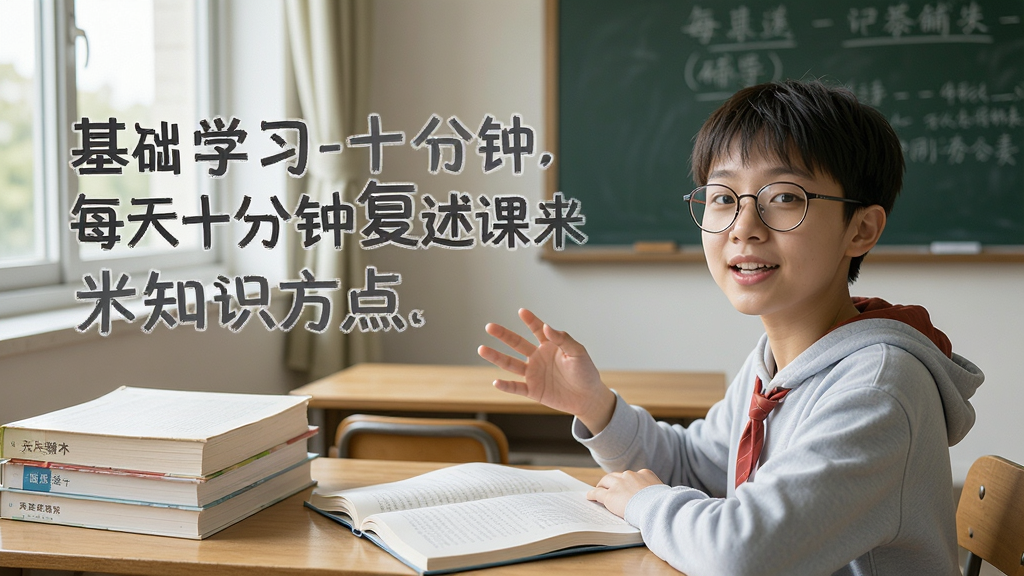 基础学习-课本同步辅导 每天十分钟复述课本知识点方法