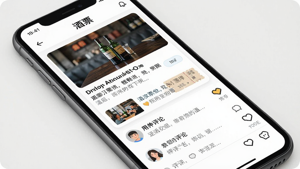 һ�š���Ʊ��Ӧ����Ѷ����ҳ����ֻ�����ͼ������Ϊ�ֻ���Ļ����Ļ��չʾ��Ѷ�����б����û��������������Ϸ�Ϊ���¿�Ƭ������ͼ���·�Ϊ���ۻ������򣬷�������Ѻã�ϸ�����������ʸɾ��޶���Ԫ�ء�