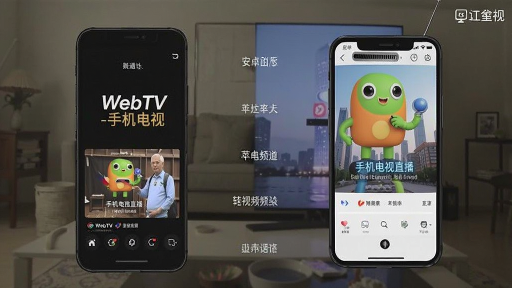 WebTV-手机电视直播 安卓苹果手机播放电视频道对比