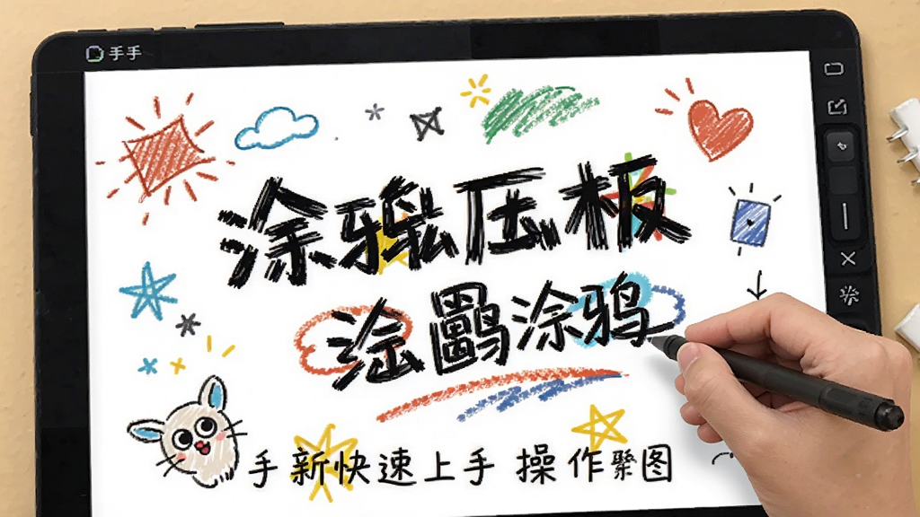 涂鸦手写画板-手机绘画涂鸦工具 新手快速上手操作步骤图