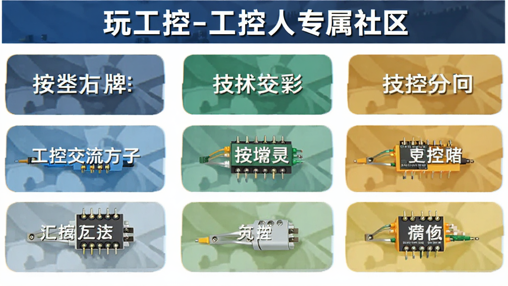 玩工控-工控人专属社区 按品牌技术方向分类的工控交流圈子