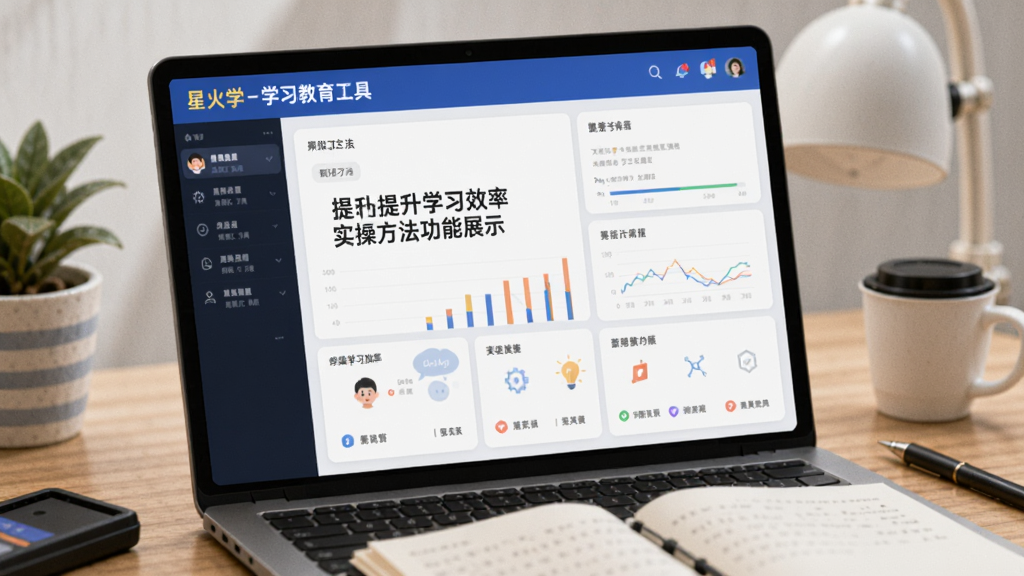 星火学-学习教育工具 提升学习效率 实操方法 界面功能展示