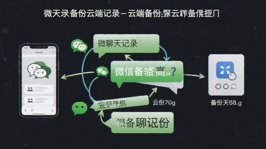 微聊天备份云端记录-聊天记录云端备份工具 微信聊天记录云端备份整体操作流程图