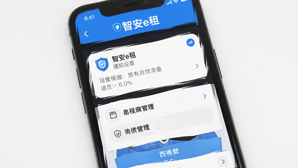 һ���ֻ���Ļչʾ�ǰ�e��Ӧ�õ�֪ͨ����ҳ���Ȩ�޹������棬��������