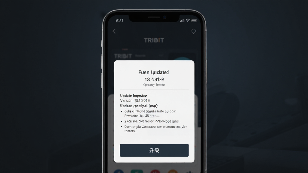 һ��չʾTribit App�̼����������ͼƬ��������һ���ֻ���Ļ����ʾ�Ź̼�������ʾ�������������а汾�ź͸��������б����ײ���������ť����������ɫ���䣬����ִ���࣬���ʸɾ���ͼƬ�����ְ���