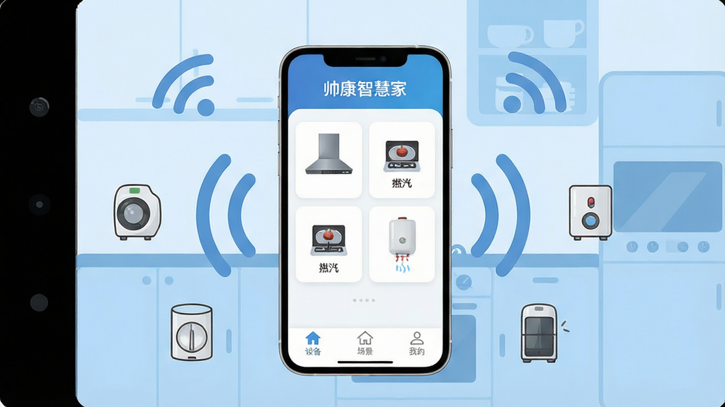 һ��չʾ˧���ǻۼ�App����ȫò��ͼƬ������������һ�������ֻ����ֻ���Ļ����ʾ˧���ǻۼҵ������棬���涥����