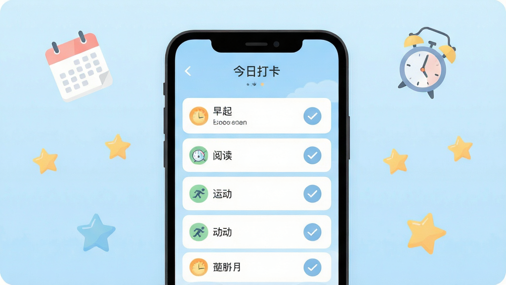 �����嵥Ӧ��������չʾ�������������ֻ���Ļ����Ļ����ʾ�����嵥APP�Ľ��մ��б������������Ķ����˶�����Ŀ��ÿ����Ŀ�Ҳ���Բ�ι�ѡ��ť������Ϊǳ��ɫ���䣬��Χɢ�������������ӡ����ǵ�Сͼ����Ϊװ�Σ����������¼�࣬��ƽ����ƣ�ɫ��������������������ɱ棬���ʸɾ��޶���Ԫ��