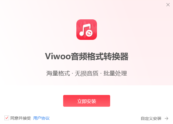 Viwoo音频格式转换器 安卓版 格式支持界面