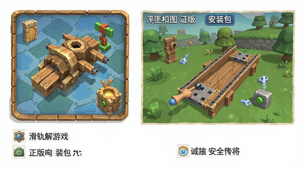 滑轨解谜游戏正版 安装包大小 权限检查 安全扫描 截图