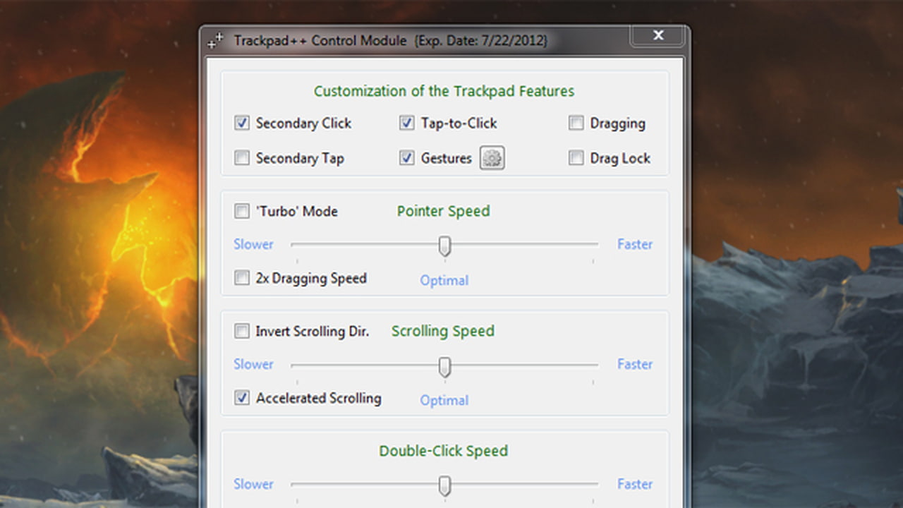 Trackpad++ ���ذ���ǿ����v1.0.0.0 ���ذ�������ǿ