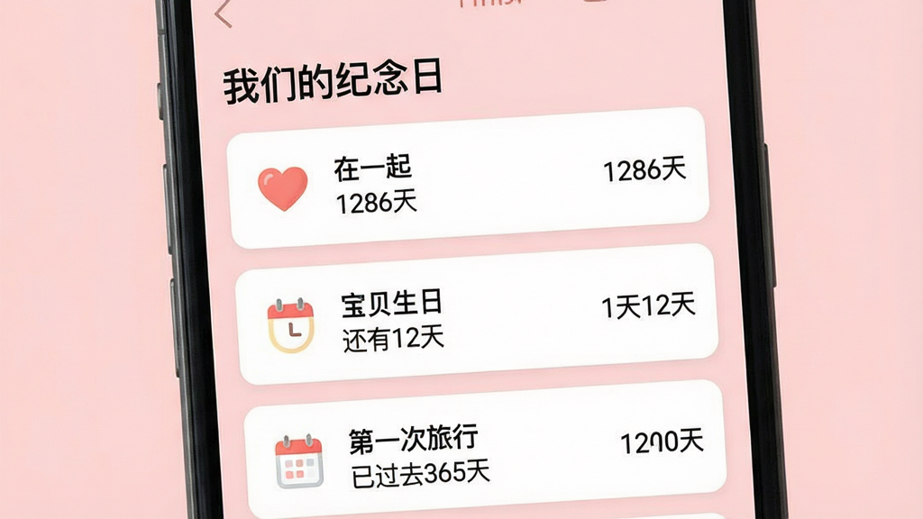 һ���ֻ�����չʾ����ʱ��App�ļ������б�ҳ�棬�����ǡ����ǵļ����ա����⣬�·����������š���һ�� 1286�족���������� ����12�족����һ������ �ѹ�ȥ365�족�ȿ�Ƭ��ÿ����Ƭ����ж�Ӧ��Сͼ�꣬�Ҳ���ʾ�����������ǵ���ɫ�������Ű������������ܰ�����ʸɾ��޶���Ԫ��