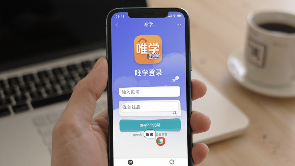 唯学app手机版注册登录界面输入账号密码