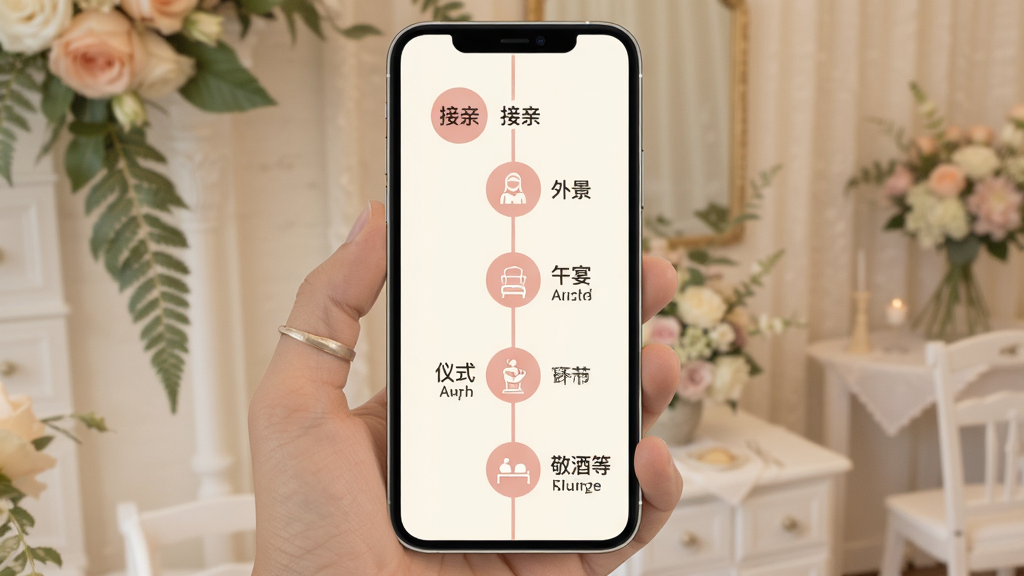 �л�ϵͳ��������ʱ������棬�ֻ���Ļ����չʾʱ���ߣ��ڵ���Բ��ͼ�괮�����������ס��⾰�����硢��ʽ�����ƵȻ��ڣ��װ׵�ɫ�䵭�������������ܰ����ƽ�����������������ʸɾ��޶���Ԫ��