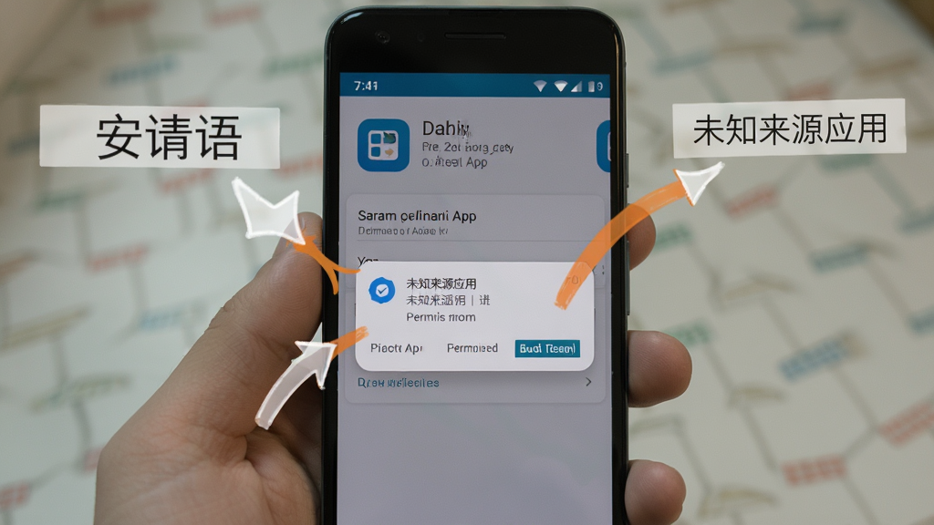 һ��չʾ��׿�ֻ���װӰ��Ӣ��Appʱ��ϵͳ������δ֪��ԴӦ�á�Ȩ�����ý����ͼƬ���������ֻ���Ļ������ʾ����ѡ���Χ����ʾ��ͷ������˵���������������ˣ����ʸɾ����޶���Ԫ��