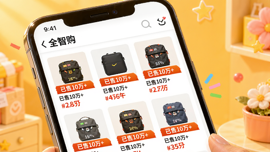 һ��չʾÿ�ձ���񵥽����AI��ͼ�������������ֻ���Ļ��ʾ��ȫ�ǹ����ı����б�����ƷͼƬ�������У�ÿ����Ʒ�·����С�����10��+�����ۿ۱�ǩ��������������ůɫ���������ã����ʸɾ���ͻ����Ʒ�ḻ�С�