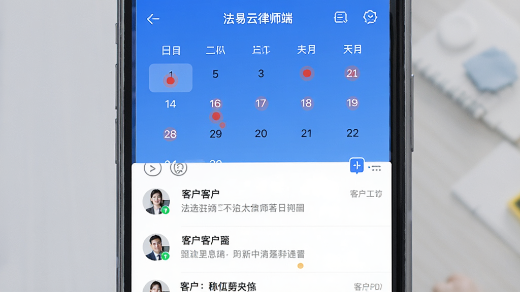 ��������ʦ���ճ�������ͻ���ͨ���棬�ֻ���Ļ�ϰ벿����ʾ������ͼ���м������ڱ���˺�ɫԲ�㣬�°벿������Ϣ�б�����ʾ��ͻ��Ի���ժҪ����������ˬ��������ɫ��ͼ���࣬���ֺ��������ʸɾ��޶���Ԫ��