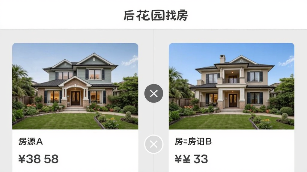 ��԰�ҷ�APP�ղضԱ�ҳ�棬�ֻ���Ļ��ʾ���׷�Դ���ŶԱȣ�����Ƿ�ԴA������ͼ�ͼ۸��Ҳ��Ƿ�ԴB����Ϣ���м��жԱ�ͼ�꣬������