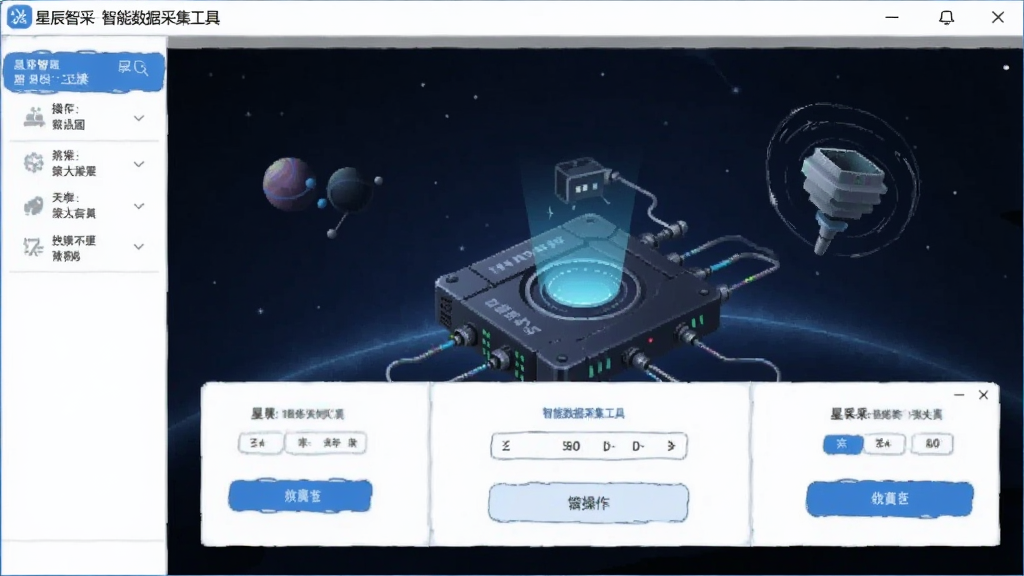 星辰智采-智能数据采集工具 软件界面操作截图