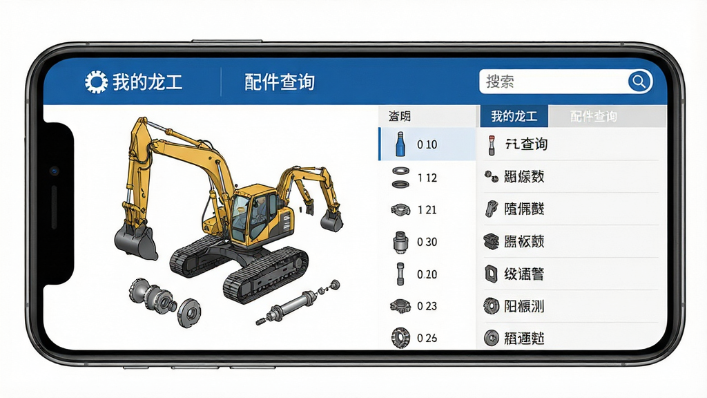 һ��չʾ���ҵ�������APP�����ѯ���ܵ�ͼƬ���������ֻ���Ļ����Ļ����ʾ�Ź��̻�е�ı�ըͼ����ֽ�ͼ���Ա����������б��������򣬲�����ͼ���б����Ű�רҵ���������дʵ��ҵ�磬ϸ�������ͼ������ϸ���б����ֹ��������ʸ��壬����Ϊ����ɫ����Ļ��������ʾ���ҵ��������͡������ѯ����