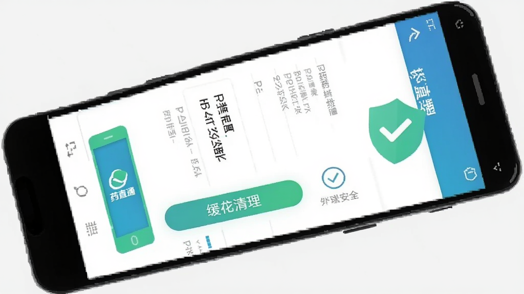 һ��AI���ɵ�ͼƬ������չʾһ����׿�ֻ���Ļ����Ļ����ʾ��ҩֱͨ��App��Ȩ�����ý���ͻ���������ť���Ա���һ�����жԹ��Ķ���ͼ���ʾ��ȫ������Ϊǳ��ɫ��������ƽ��ϸ�����������ʸɾ����޶���Ԫ��