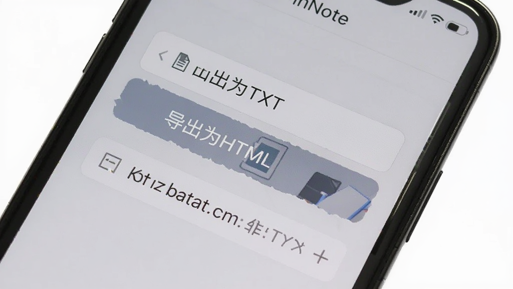 手机屏幕上显示