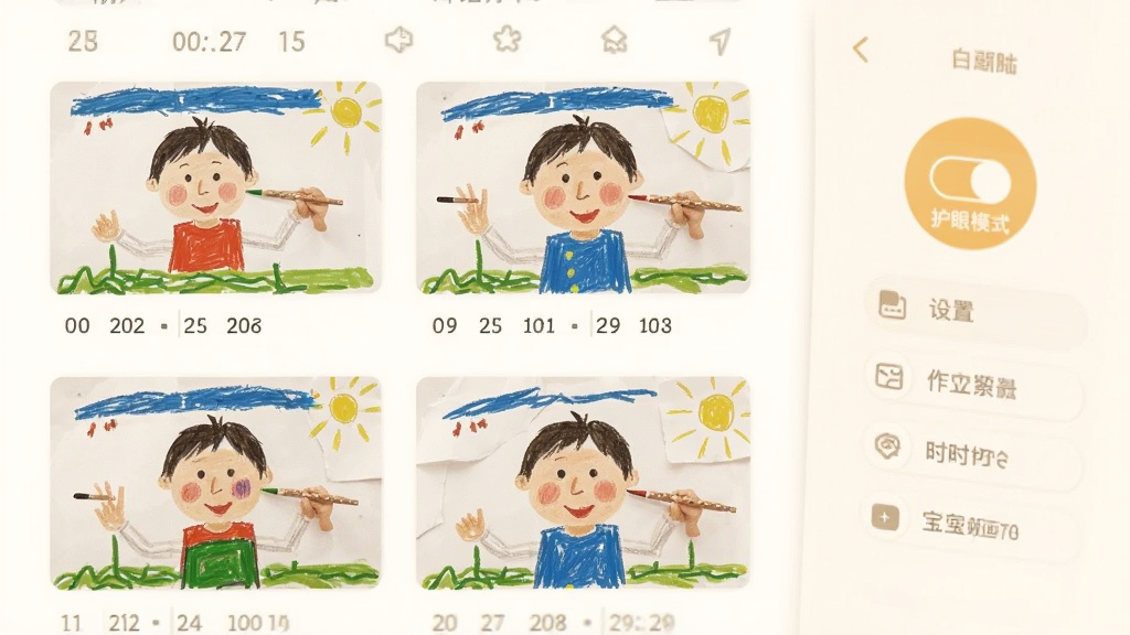����ѧ���� ��Ʒ��ҳ�� չʾ���Ŷ�ͯ�滭��Ʒ����ͼ ���������� ����ģʽ����ͼ�� ʹ��ʱ�����ý��� ���ּ�� �����ܰ ���ʸɾ�